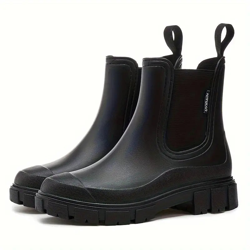 Stella | Botas Chelsea impermeables sin cordones para mujer