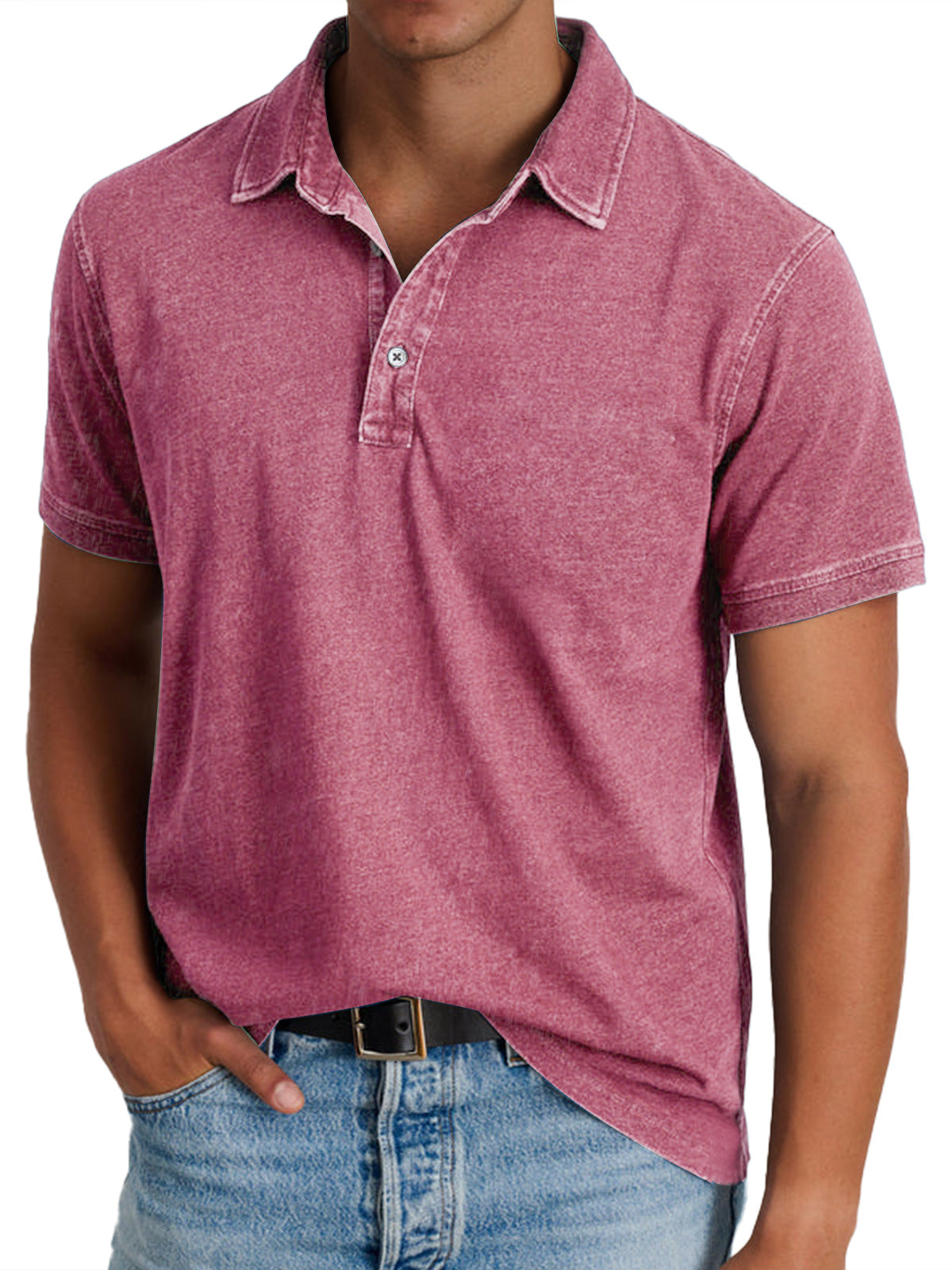 Classic Collar Polo Shirt