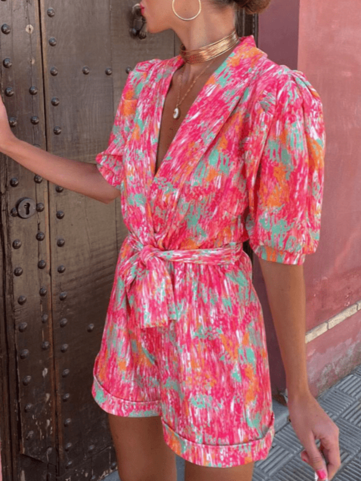 Elegant High-Waist Jumpsuit