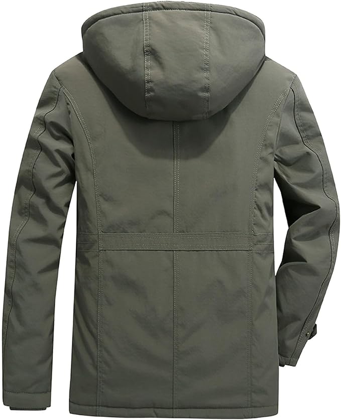 Men’s Warm Hood Heavy-Duty Winter Jackets