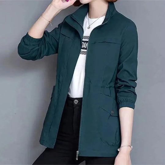Women’s Relaxed Fit Waterproof Trench Coat