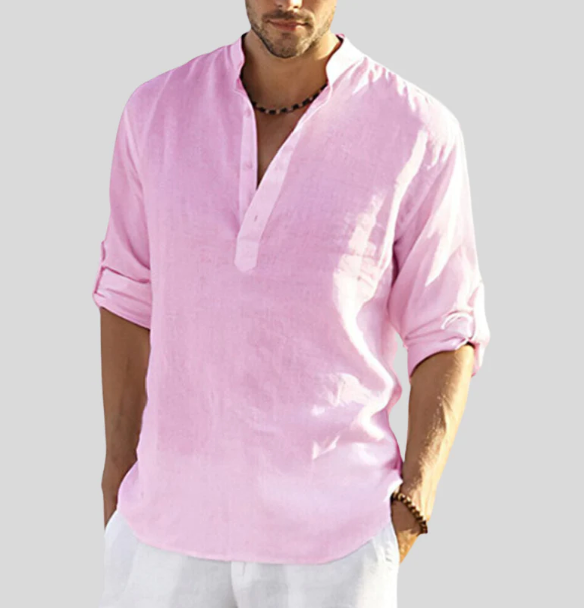 Aaron | Camisa informal holgada