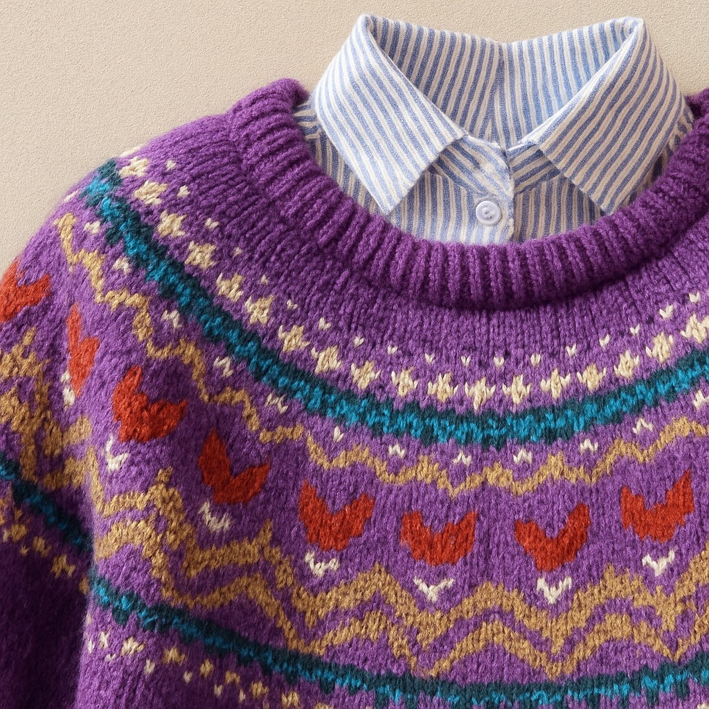 Cozy Cabin Knit Sweater