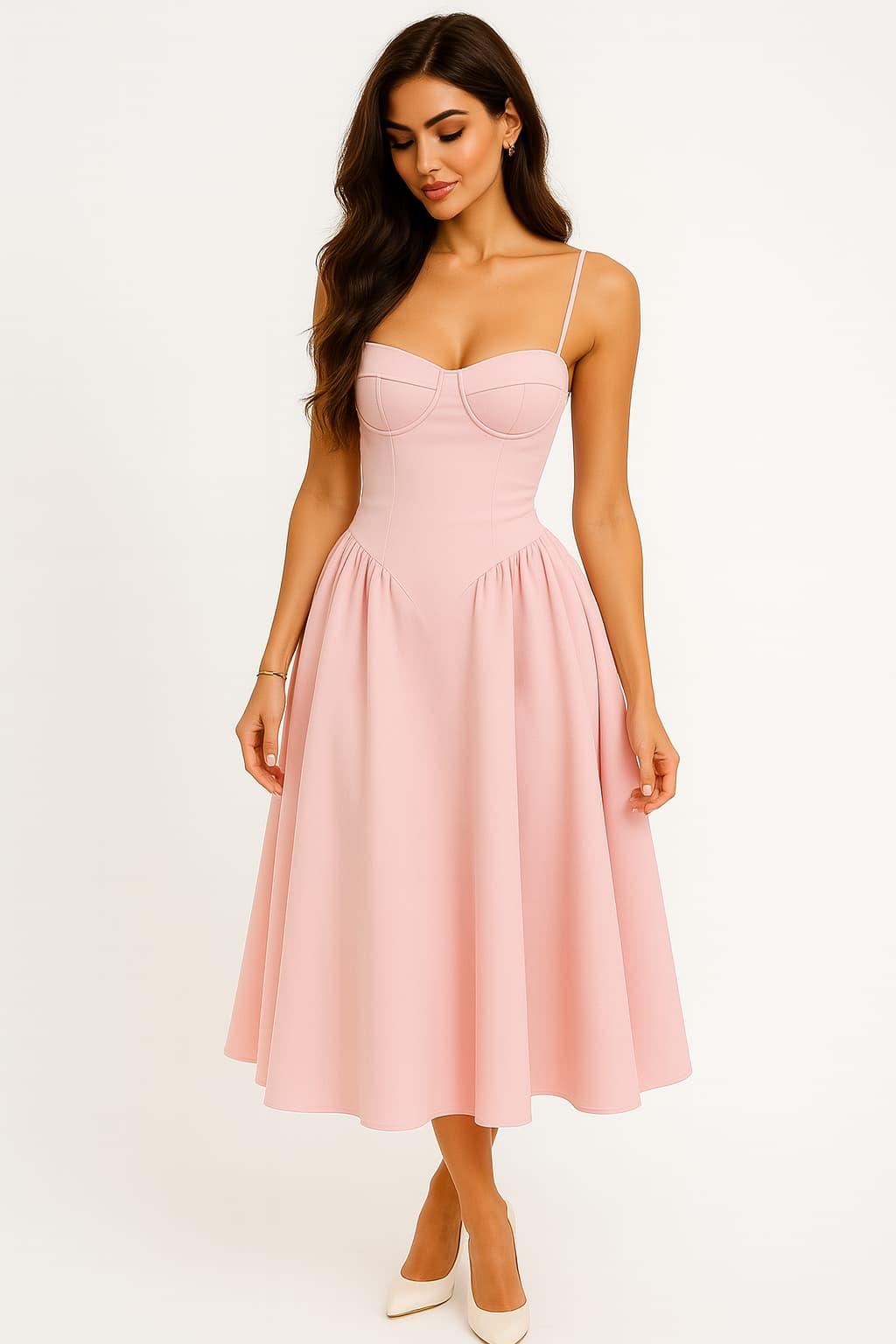 Women's Long Sleeve Wedding Guest Dress Maria & David New York Women's Long Sleeve Wedding Guest Dress Maria & David New York