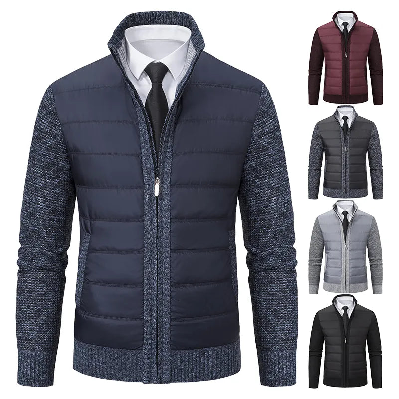 Cárdigan de invierno versátil para hombre
