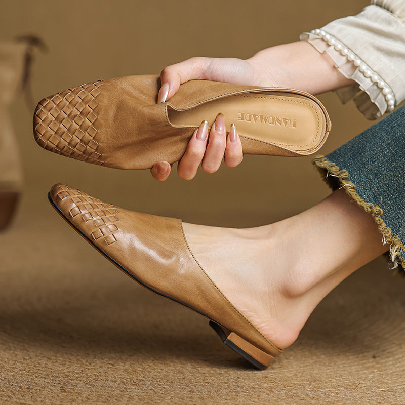 Genuine Leather Mules – Maria & David New York
