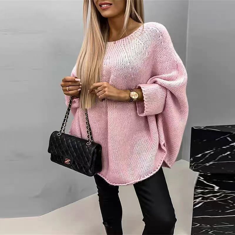 Ashley | Women’s Winter Loose-Fit Knitted Sweater