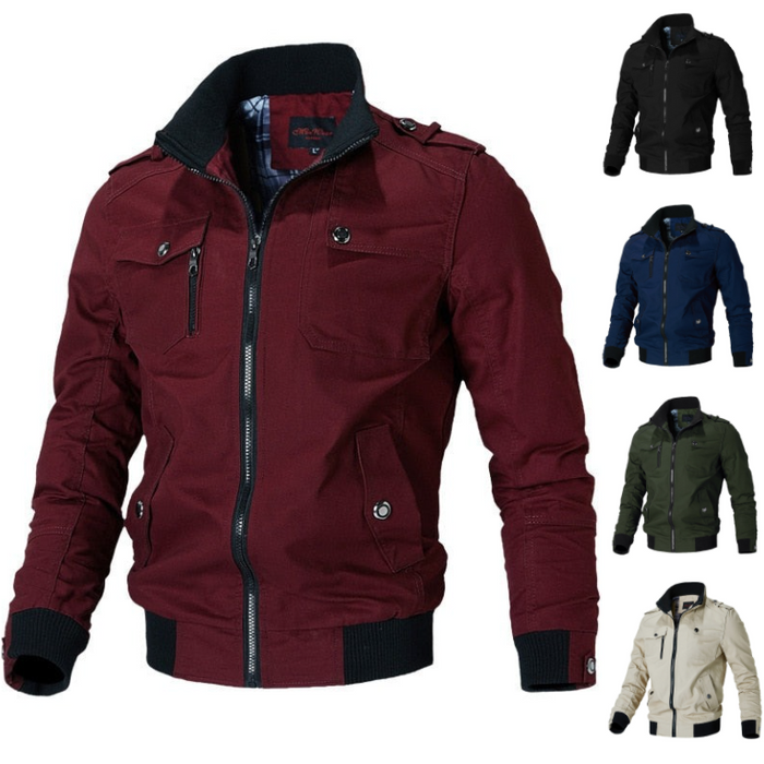 Chaqueta bomber elegante para hombre