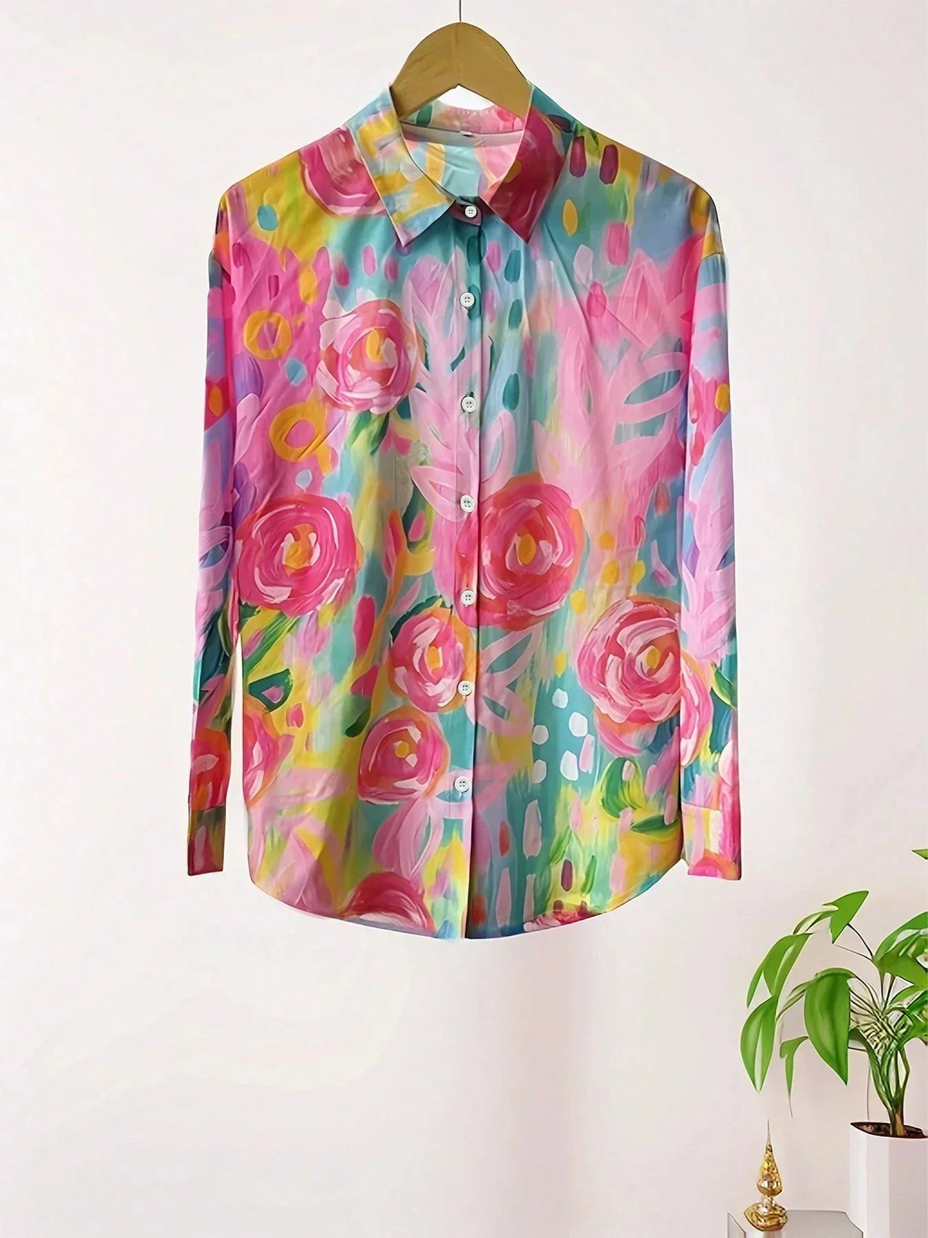 Juliet™ | Blusa con estampado de colores