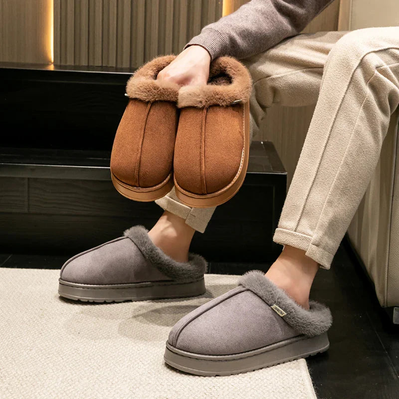 Charlotte | Pantuflas acogedoras con forro de piel para mujer