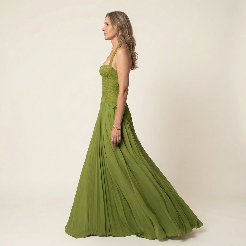 Claire | Vestido maxi fluido