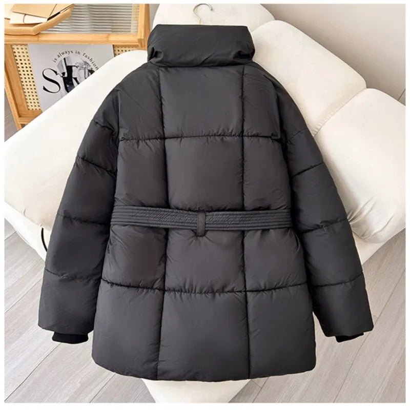 Brooklyn | Winter Belted Puffer Coat For Women
