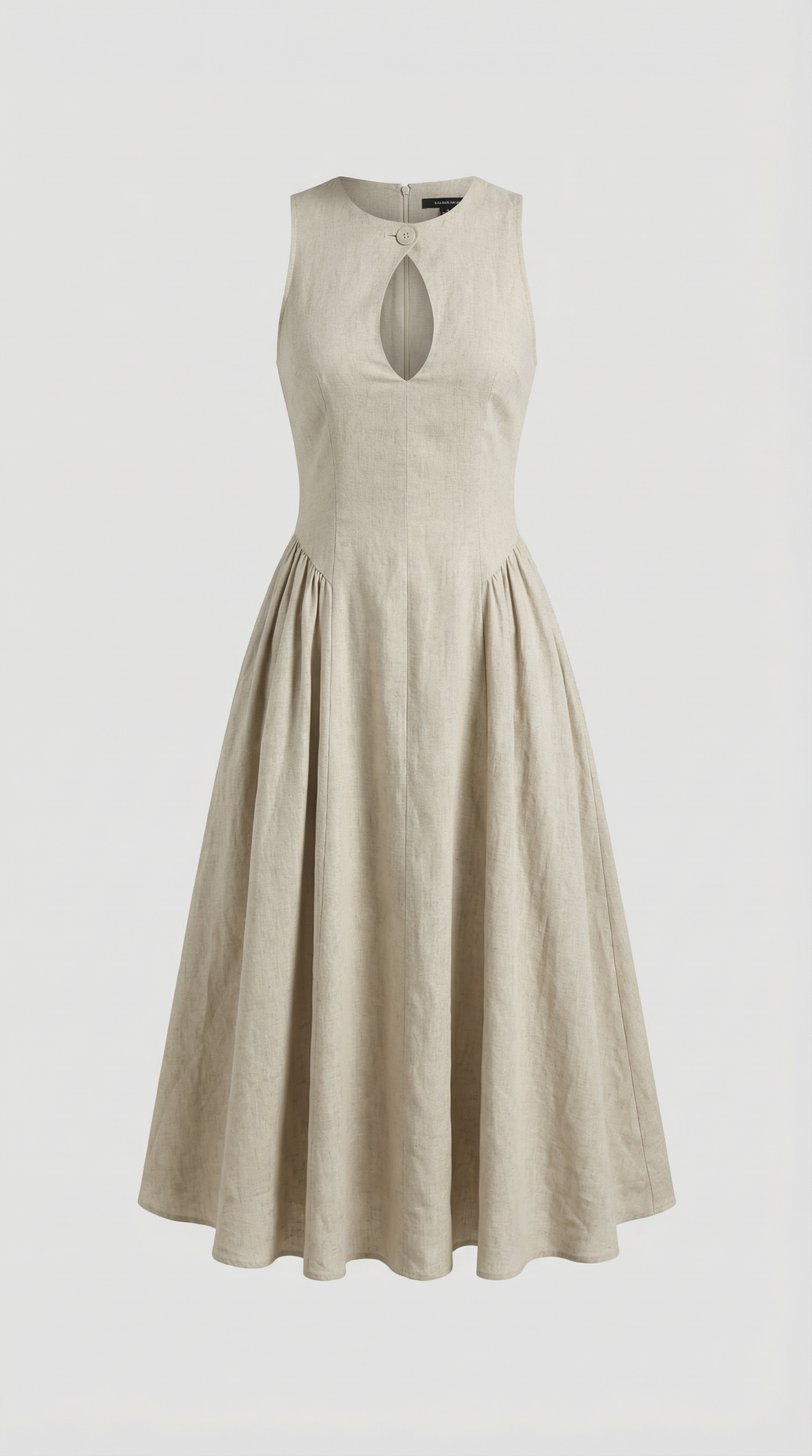 Vestido midi Nancy con aberturas