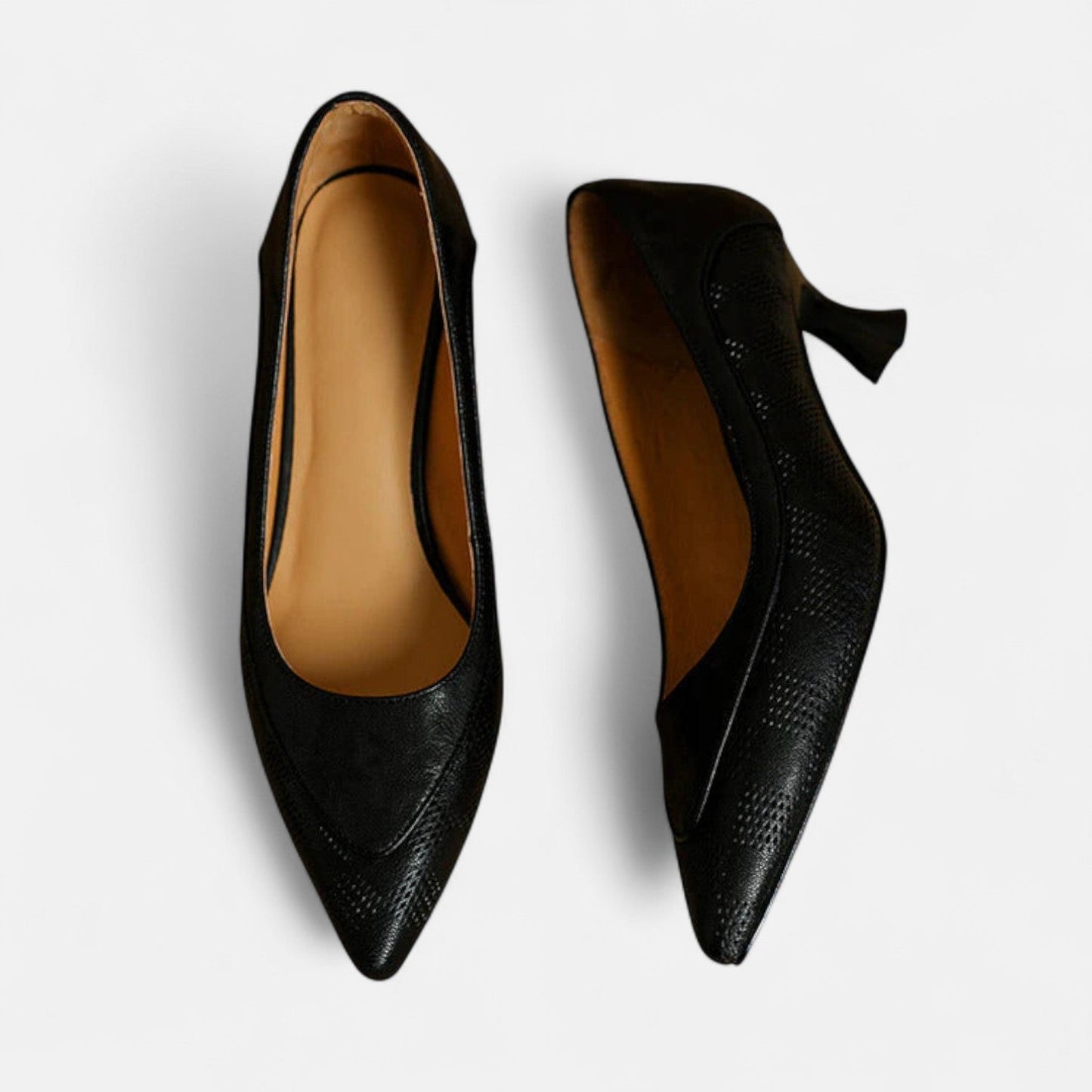 Tacones de cuero Amara
