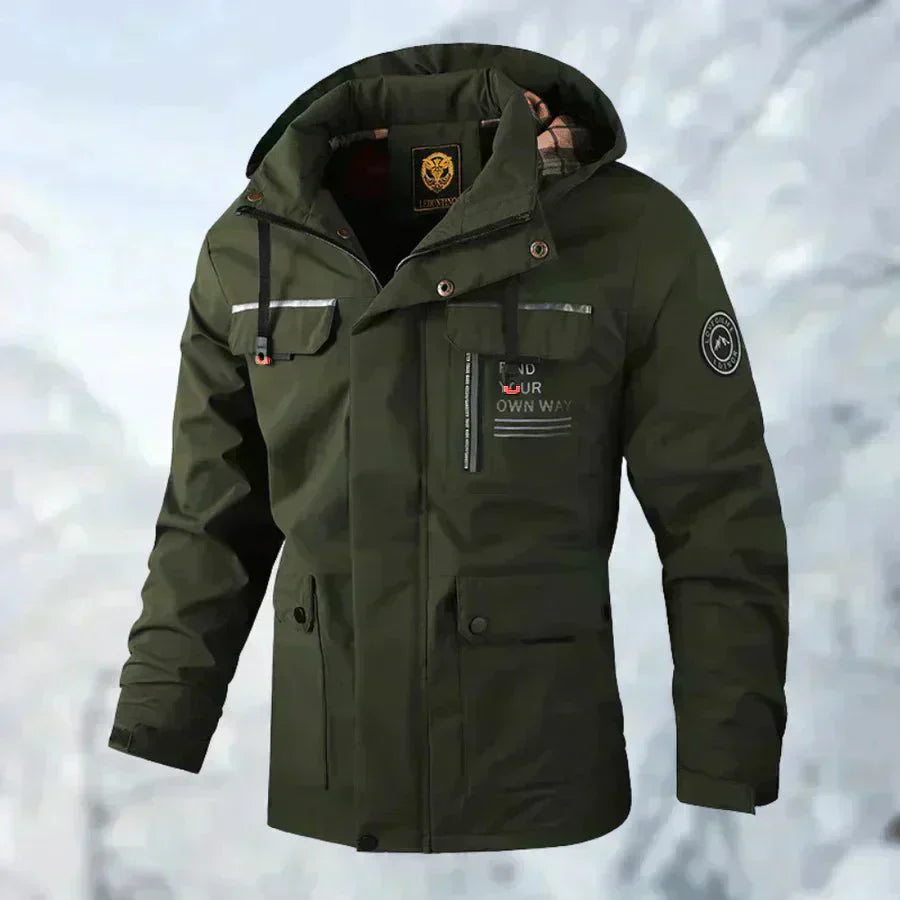 Logan™ - Chaqueta impermeable, resistente al viento y cómoda con múltiples bolsillos
