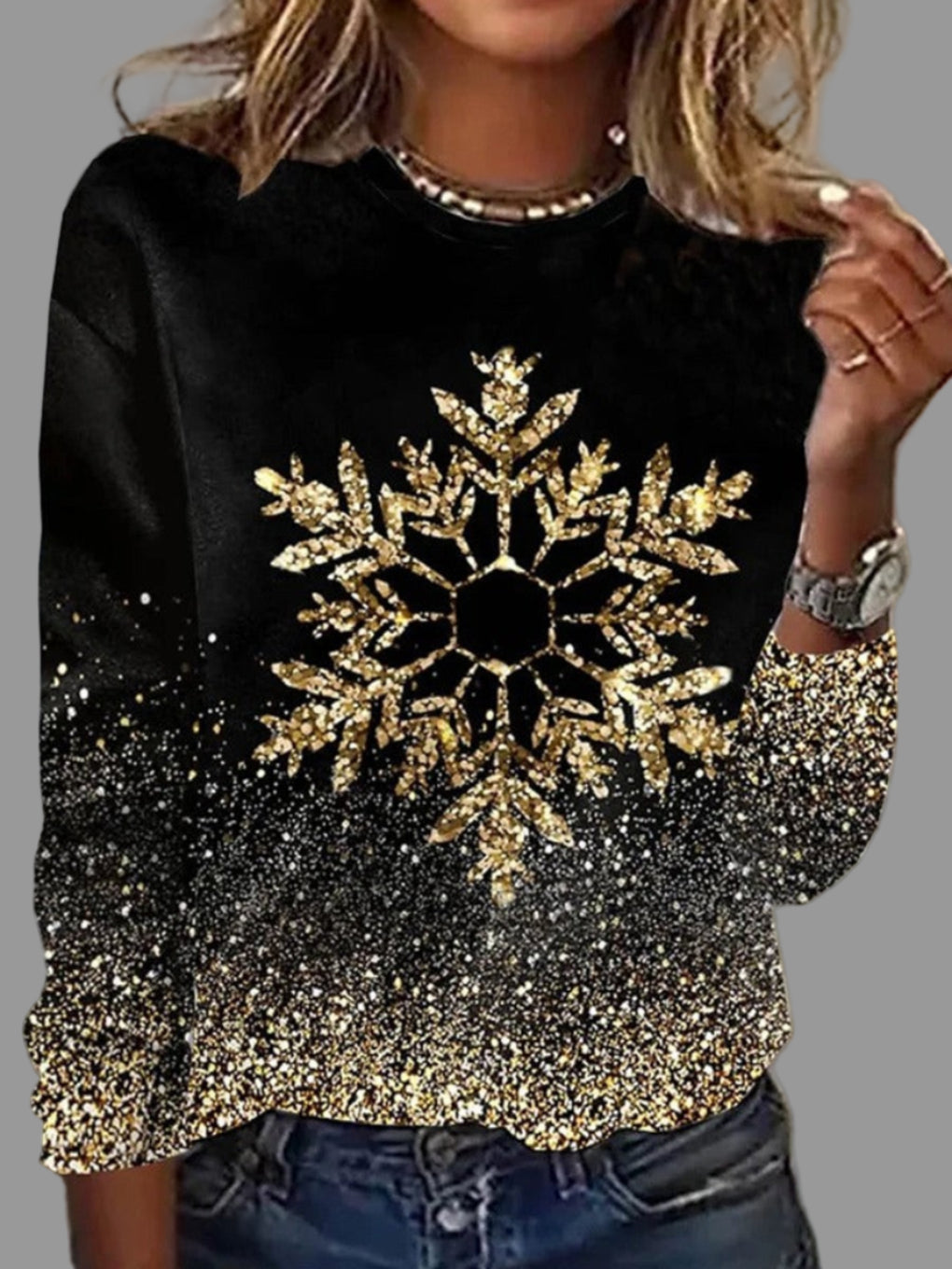 Adam | Winter Snow Season Women Sweater
