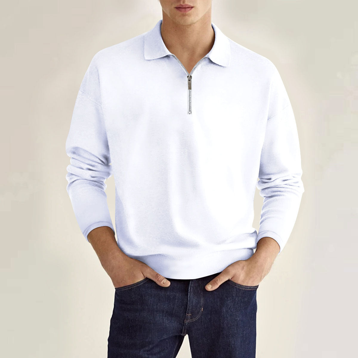 Classic Zip Polo Shirt