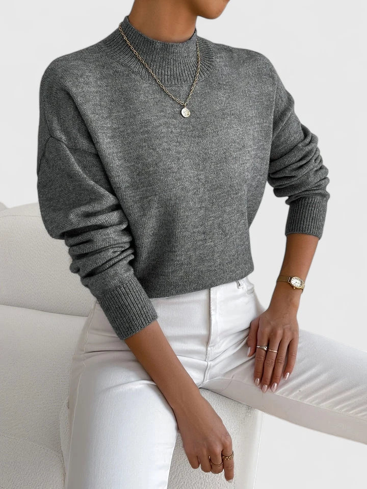 Marchelina | Elegante suéter de cuello alto