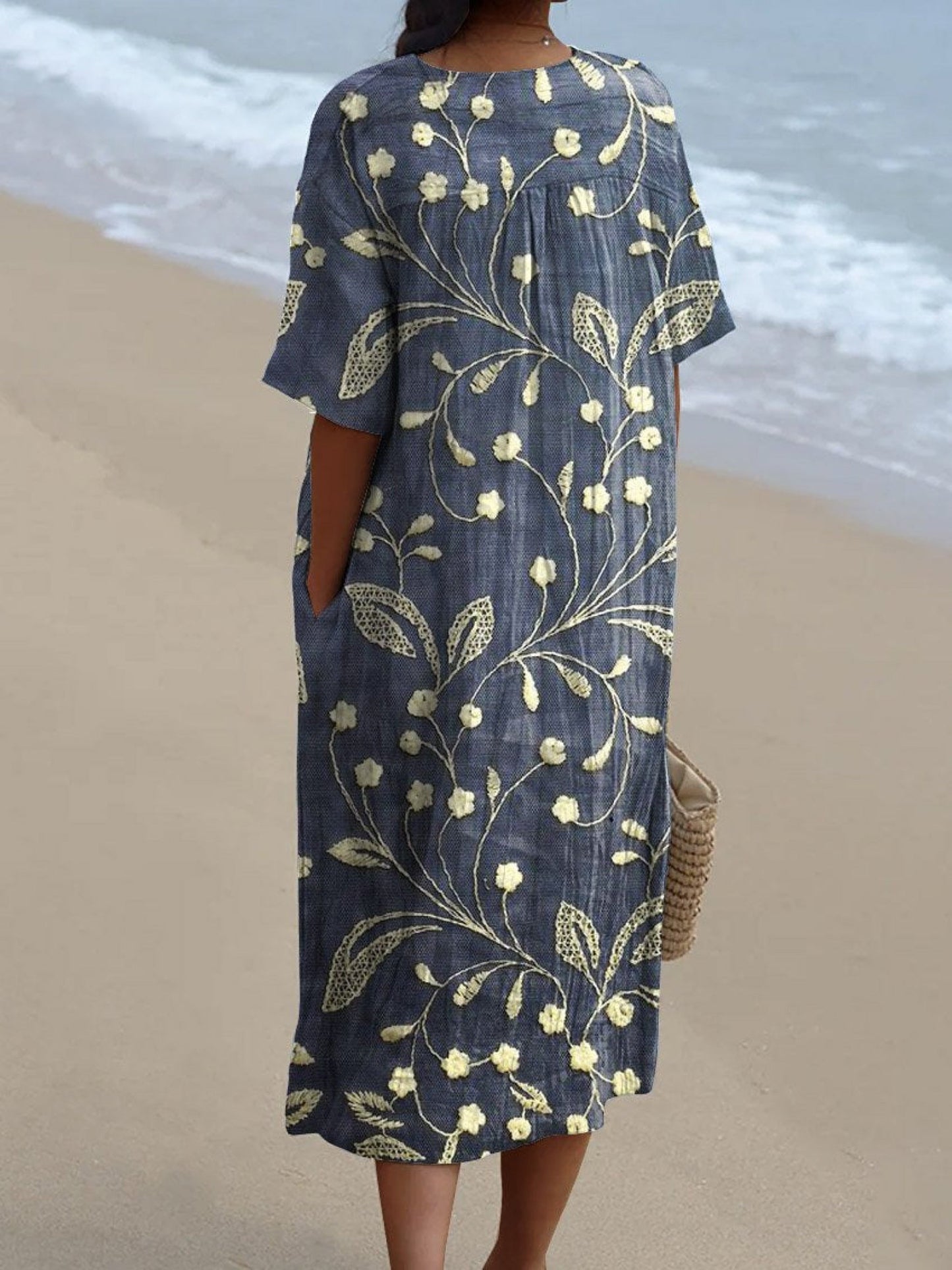 Vintage Inspired Floral Dress
