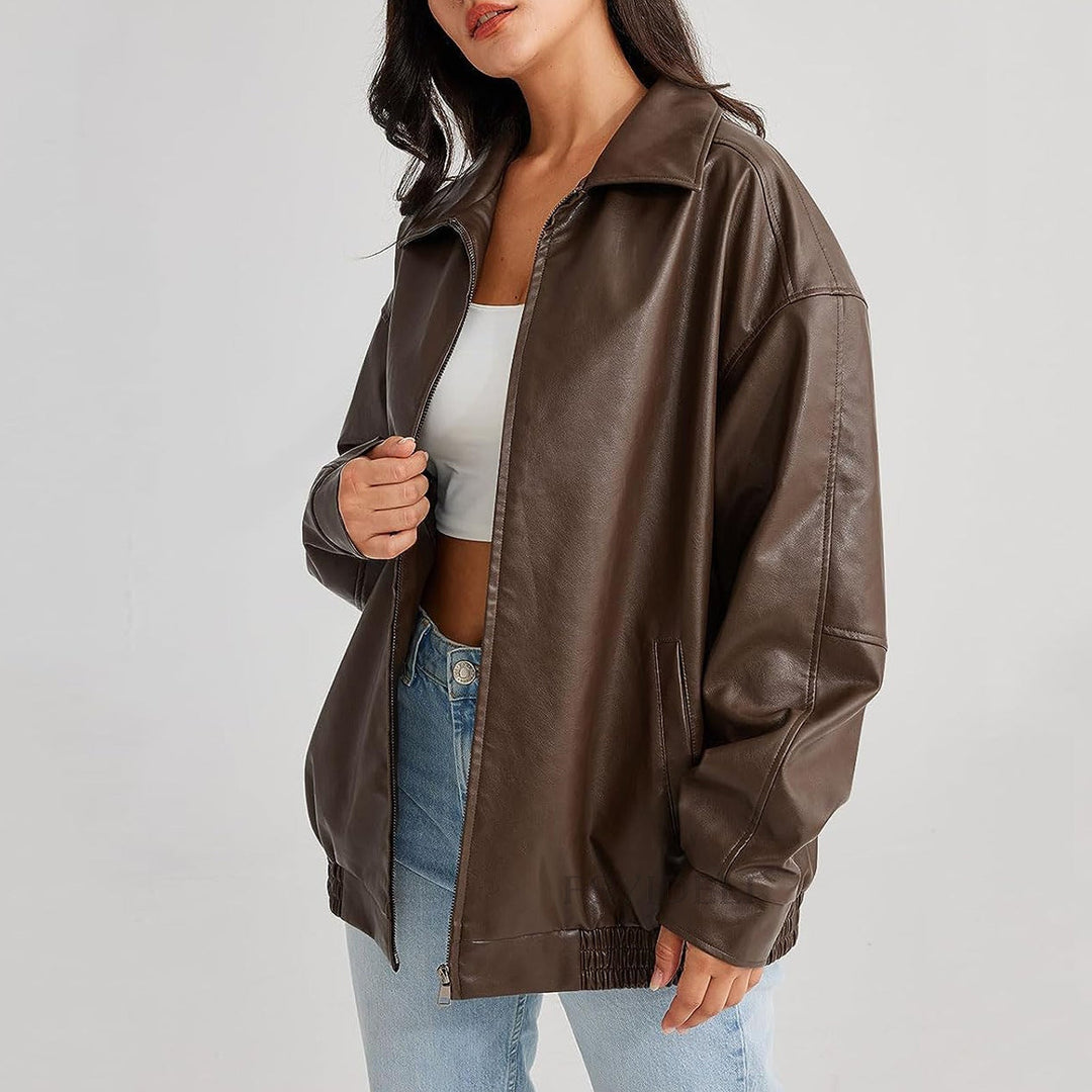 Women’s Relaxed Fit Casual Trendy Jacket