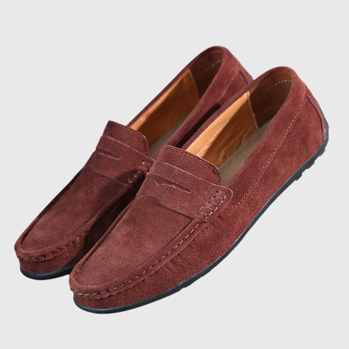 Minimalist Slip-On Orthopedic Real Leather Loafers