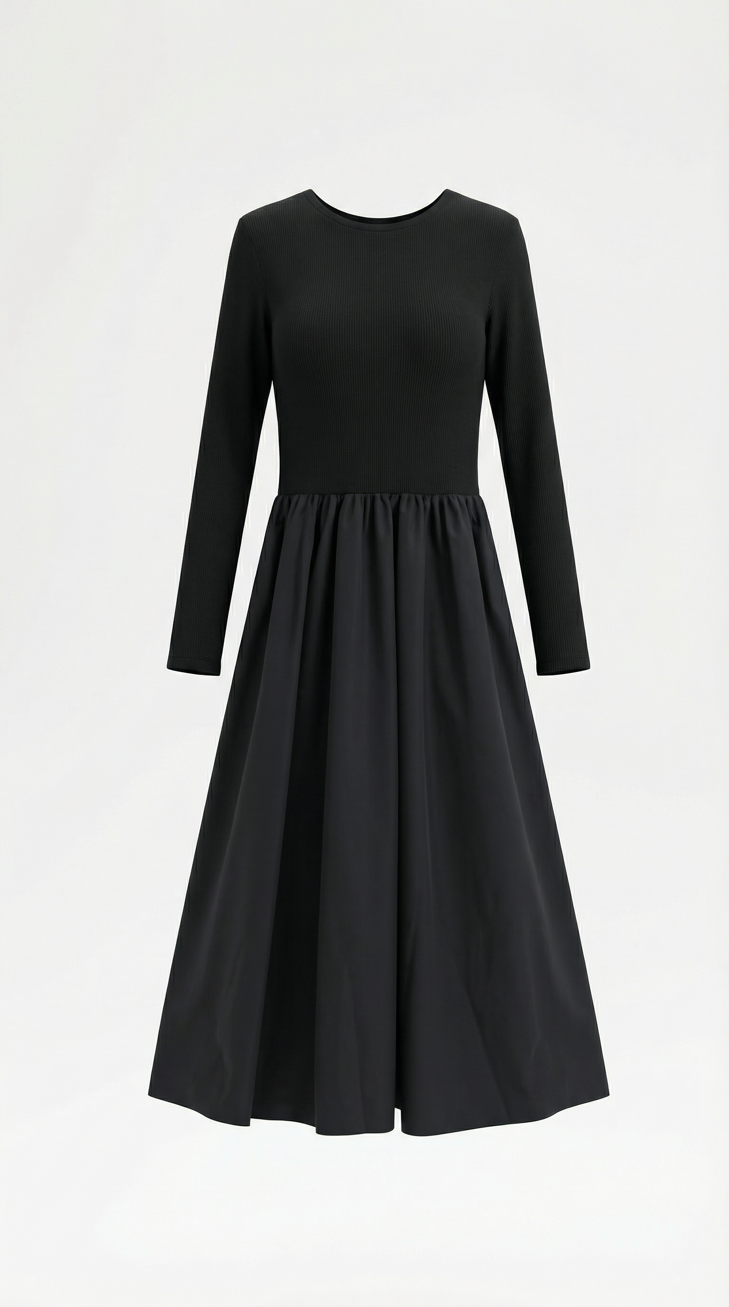 Vestido midi de algodón Melissa