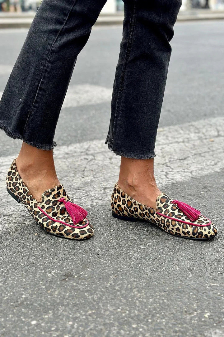 Trendy Real Leather Loafers