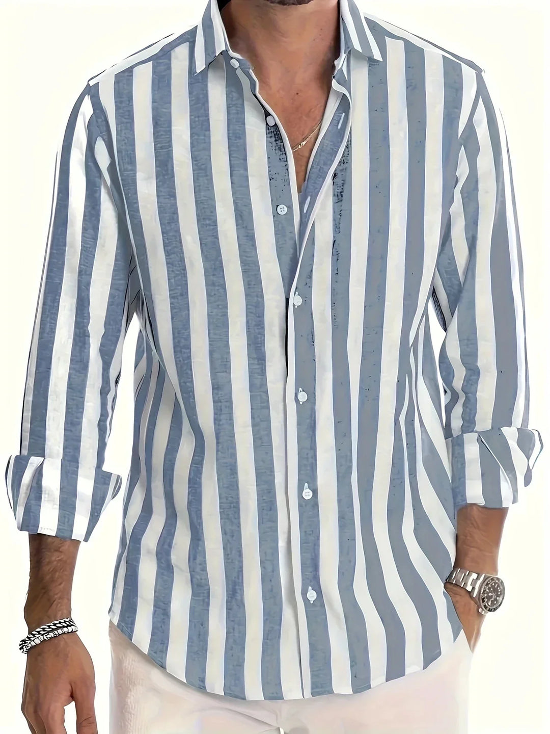 Classic Striped Summer Shirt