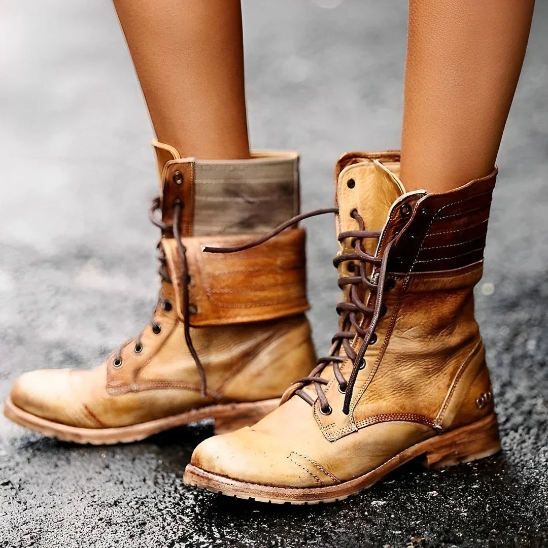 Women’s Lace-Up Combat Boots