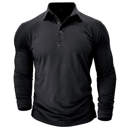 Muscle Fit Longsleeve Polo