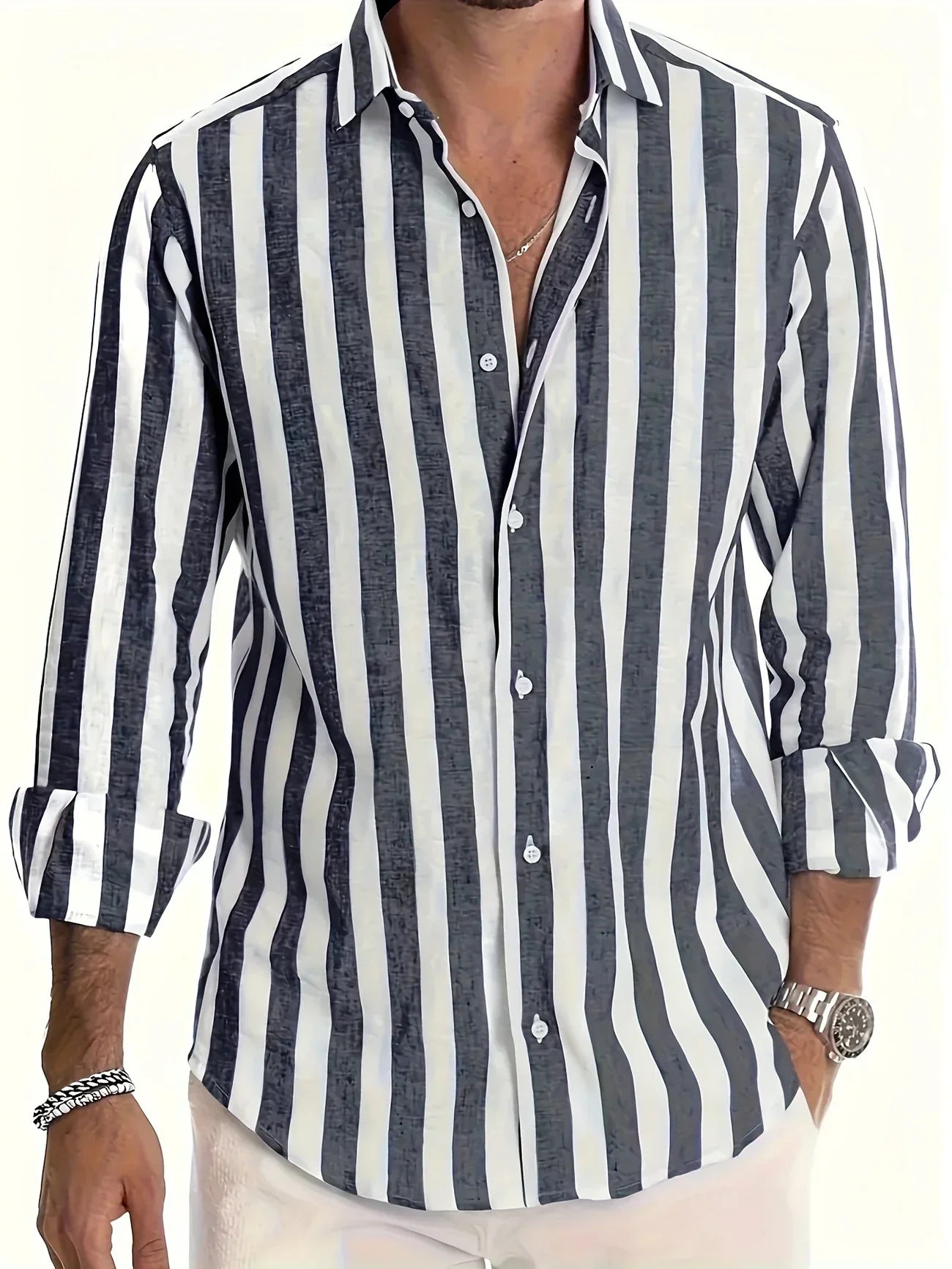 Classic Striped Summer Shirt