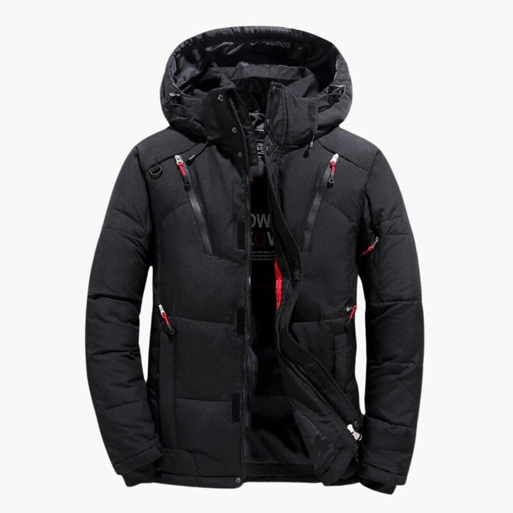 Weather-Resistant Warm Down Jacket