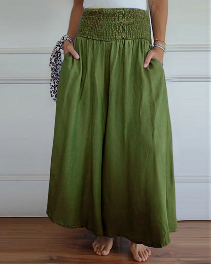 Comfy Wide-Leg Trousers