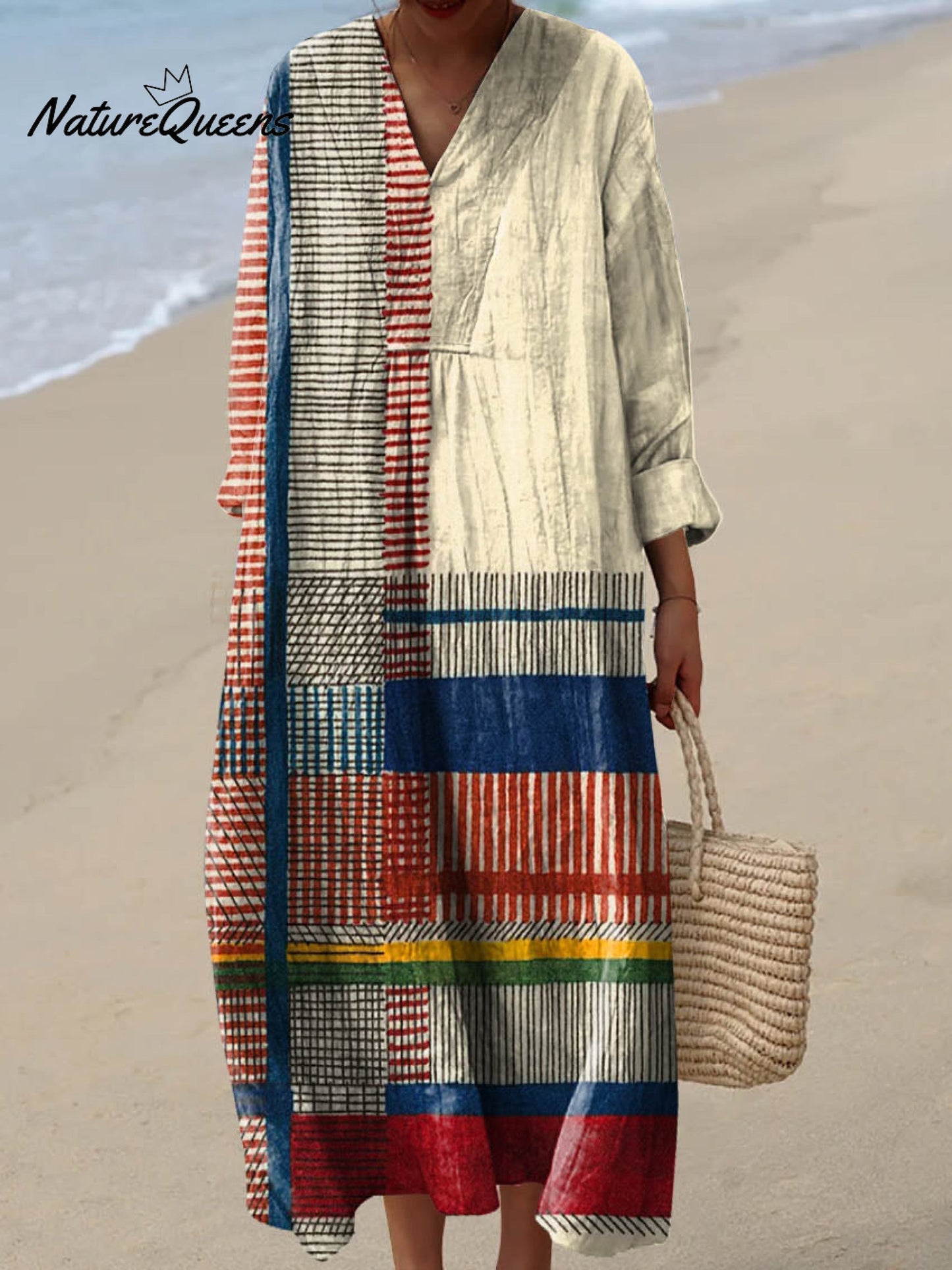 Rivka - Vestido Patchwork