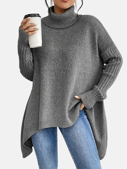 LONG TURTLENECK SWEATER