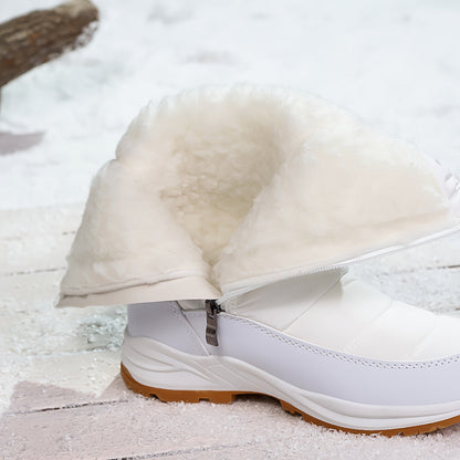 Botas de invierno cálidas e impermeables. 