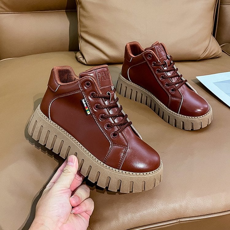 Popular Thick Sole Low-Cut Boots