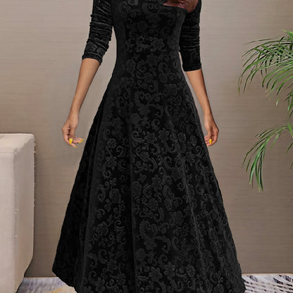 Denise | Vestido elegante de terciopelo