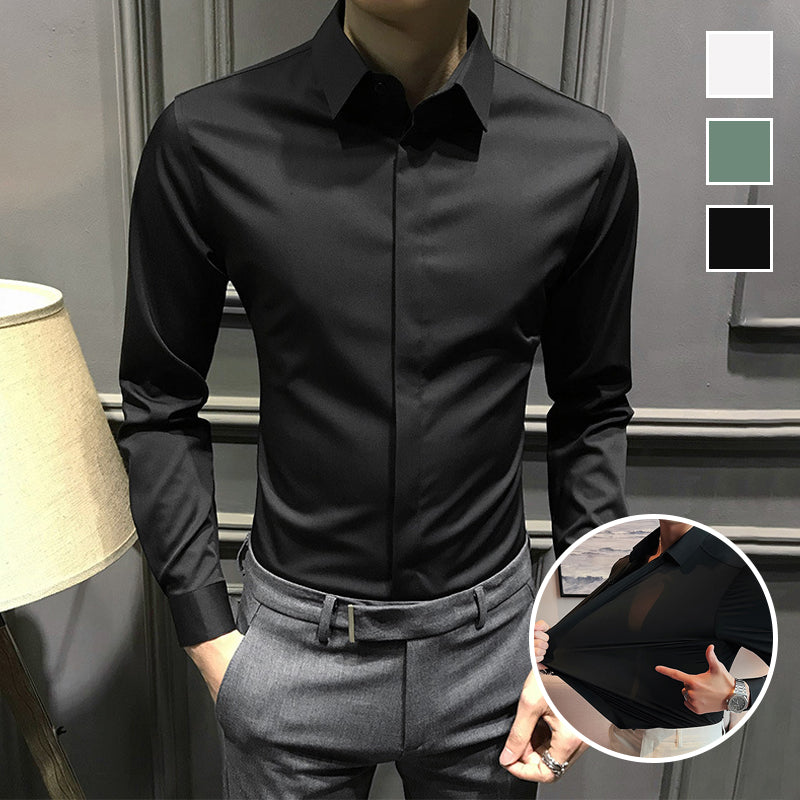 Sharp and Simple Iron-Free Shirt