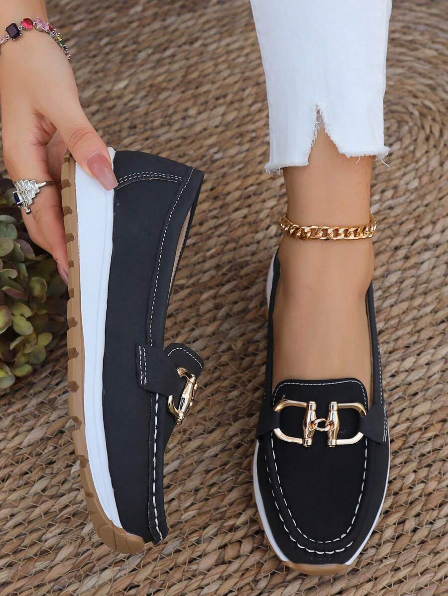 Stylish Casual Real Leather Loafers