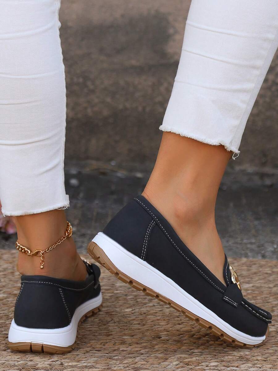 Stylish Casual Real Leather Loafers