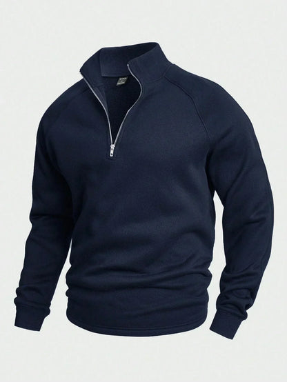 Henry™ - Jersey de ocio premium con media cremallera