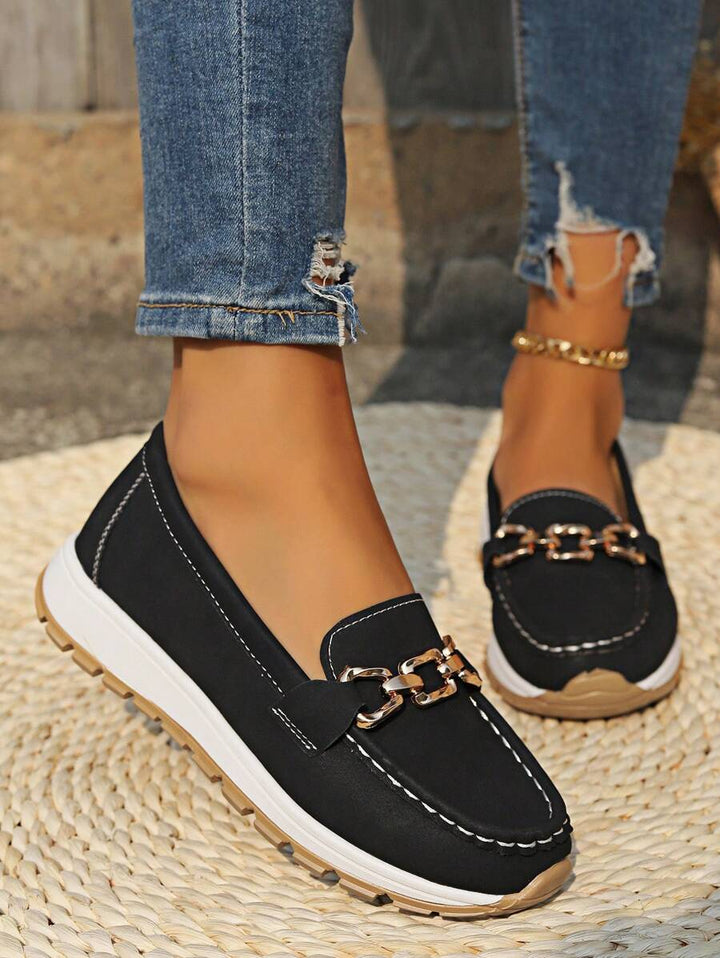 Stylish Casual Real Leather Loafers