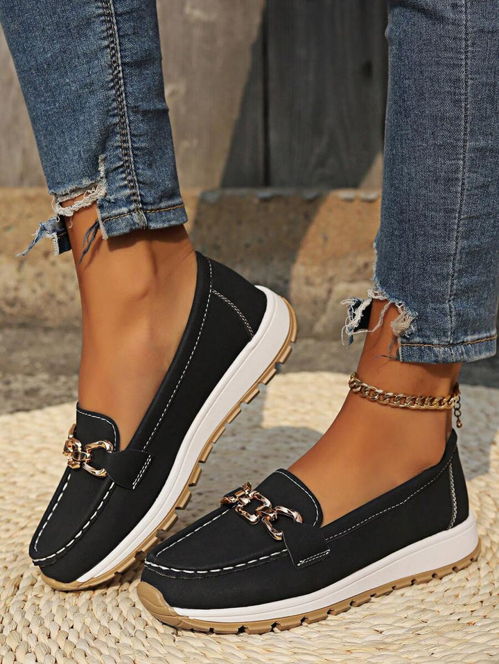 Stylish Casual Real Leather Loafers