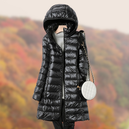 Women’s Slim-Fit Hooded Puffer Jacket