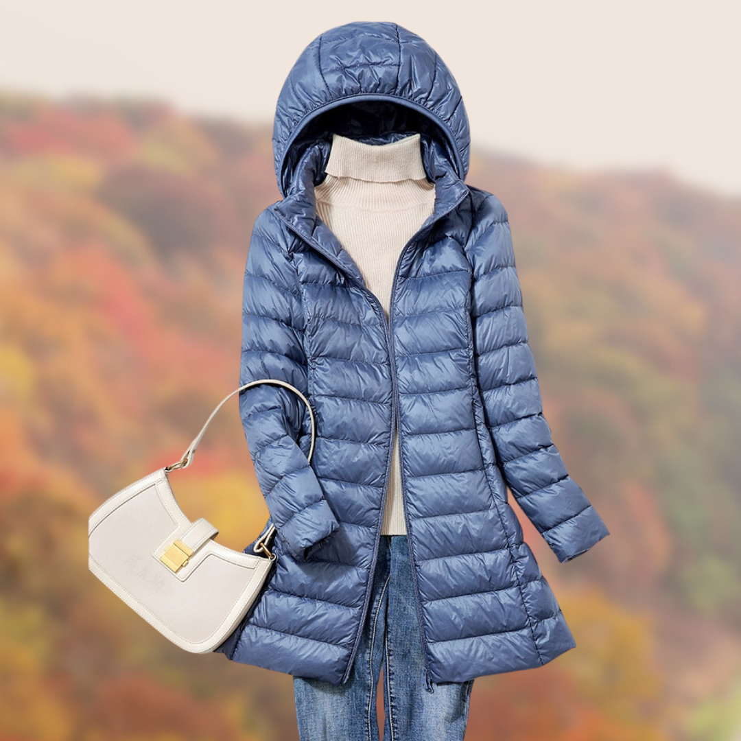 Women’s Slim-Fit Hooded Puffer Jacket