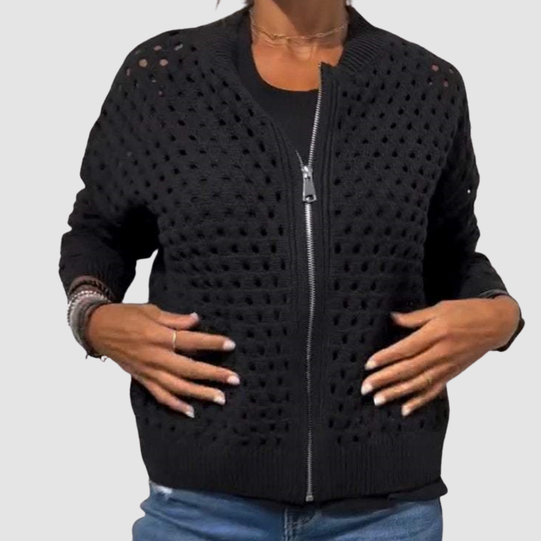 Cárdigan de punto premium Desiree™