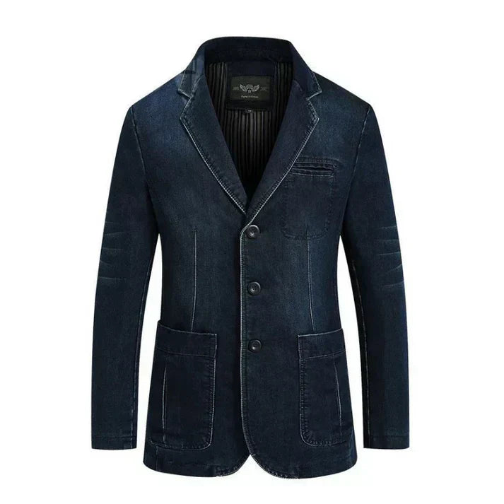Aiden | Blazer vaquero informal y formal de moda para hombre