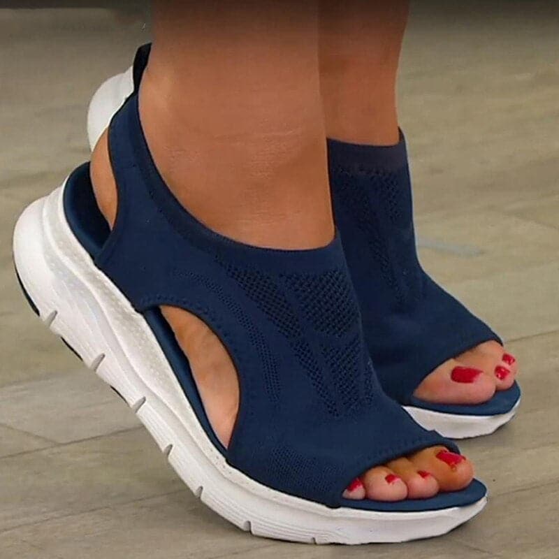 Faith | Sandalias cómodas de punta abierta para mujer para primavera