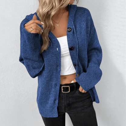 Dana | Cárdigan con capucha de invierno para mujer